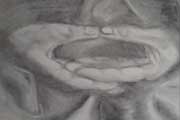Hands Sketched with Charcoal Thumbnail